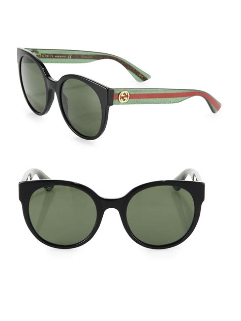 limited edition gucci sunglasses|gucci 54mm round sunglasses.